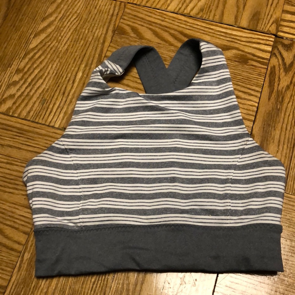 Athleta high neck longline bra